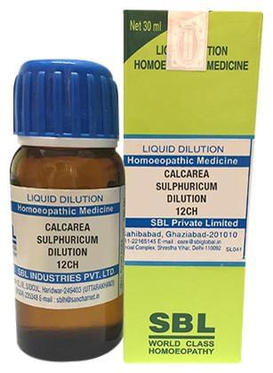 SBL Calcarea Sulphuricum Dilution 12 CH